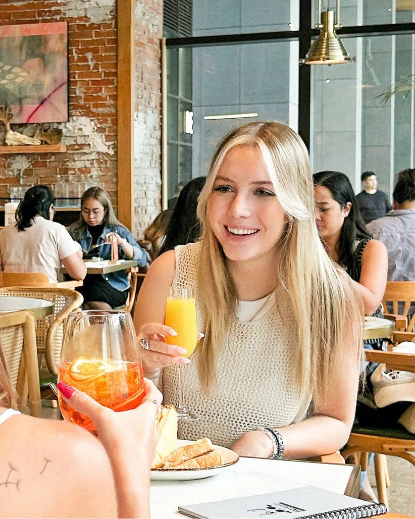 Brunch guest at Greenbelt